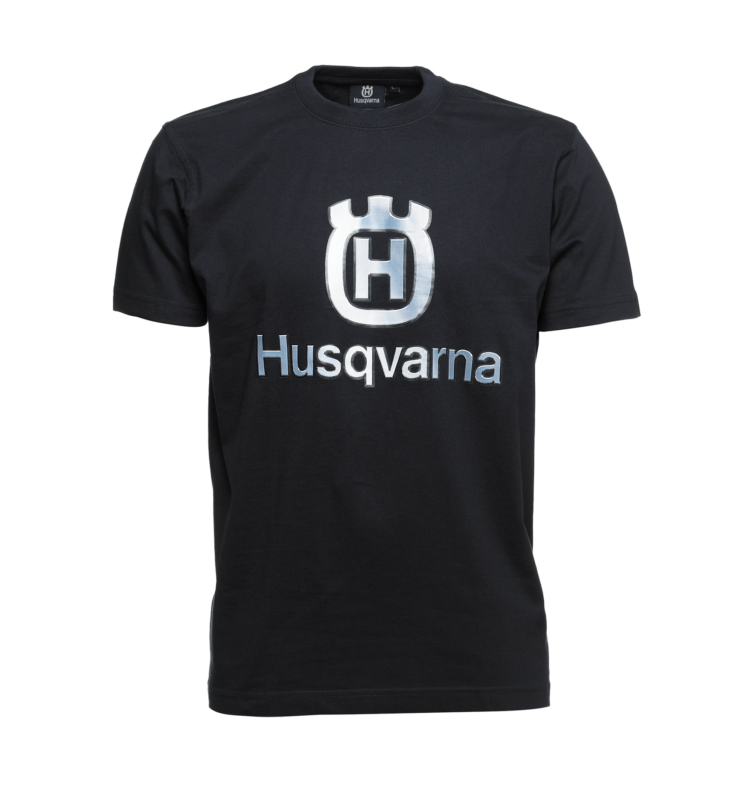 T-shirt met groot logo