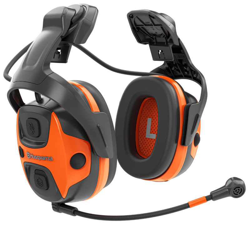 Husqvarna X-COM Active, helmbevestiging